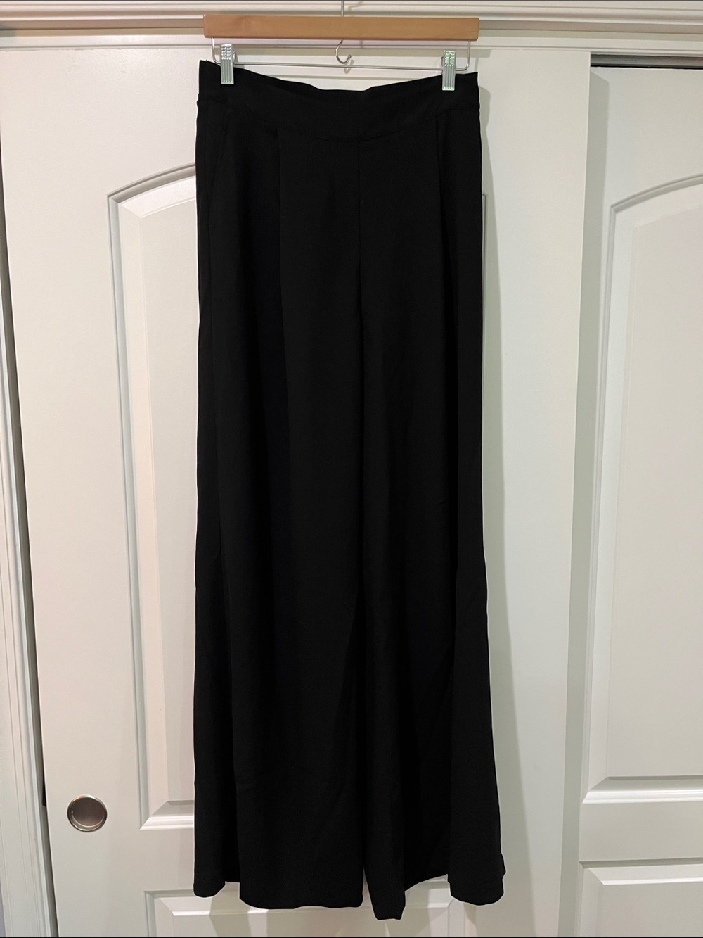 Spanx tall travel wide leg pants